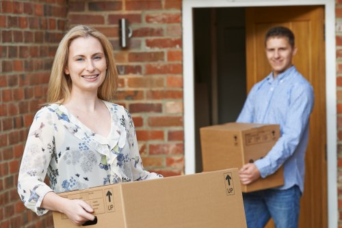 Efficient moving day setup for flat removals in Southharrow