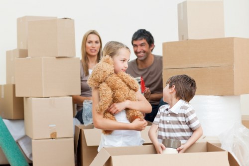 Customer selecting a secure Southharrow Storage payment method